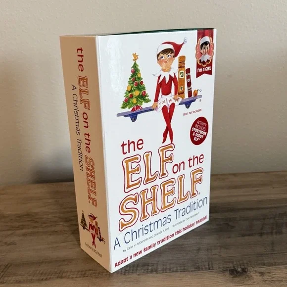 The Elf on the Shelf:  Light Tone Girl  Includes Doll & Book Christmas Tradition - Picture 3 of 16